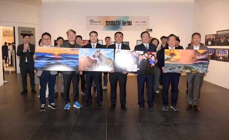 김영문 문화경제부시장, 2026 광주·전남보도사진전 개막식 참석