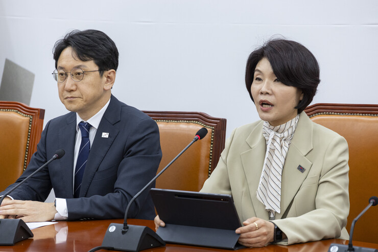 한정애 “지방선거, 李정부 남은 4년...