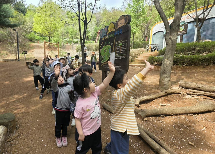 마포구, 유아숲 체험 프로그램 운영