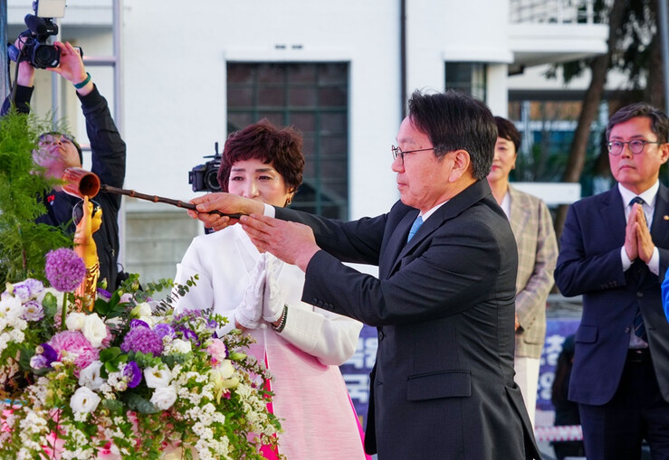 강기정 광주광역시장, 2026 빛고을관등회 참석
