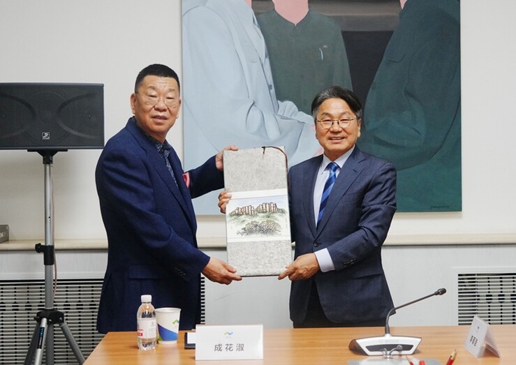 광주광역시-중 차하얼학회, 민간 외교...