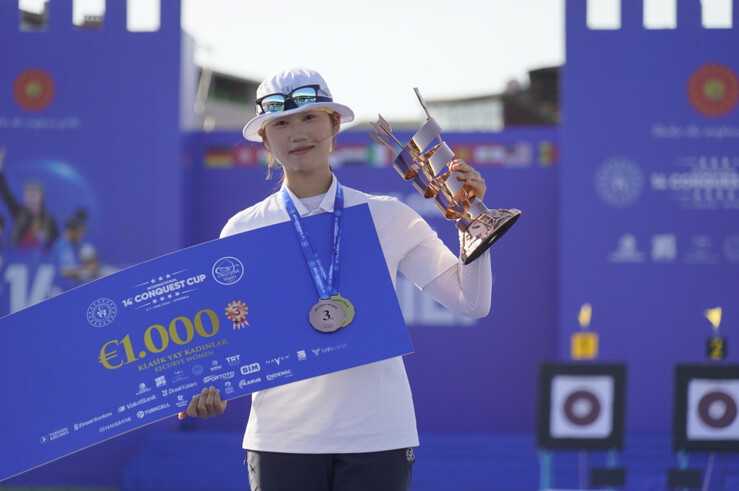 인천대 양궁부 이주예, 컨케스트 컵 ...