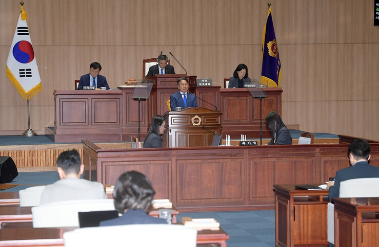 강기정 광주광역시장, 제344회 임시...