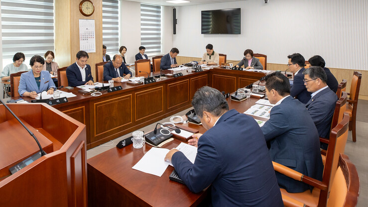 해남군의회, 제9차 의원간담회