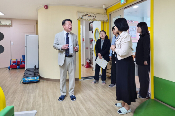 김남원 검단구의장, 보육 현장 의견 ...