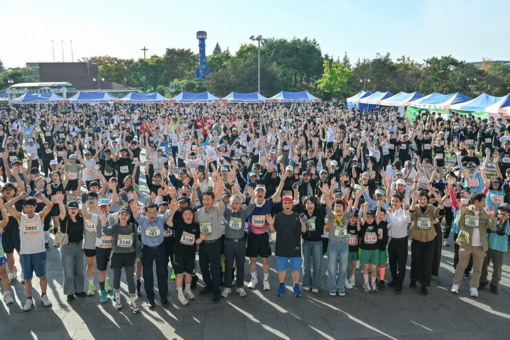 전남광주통합특별시 서구, ‘억새노을마라톤’ 개최